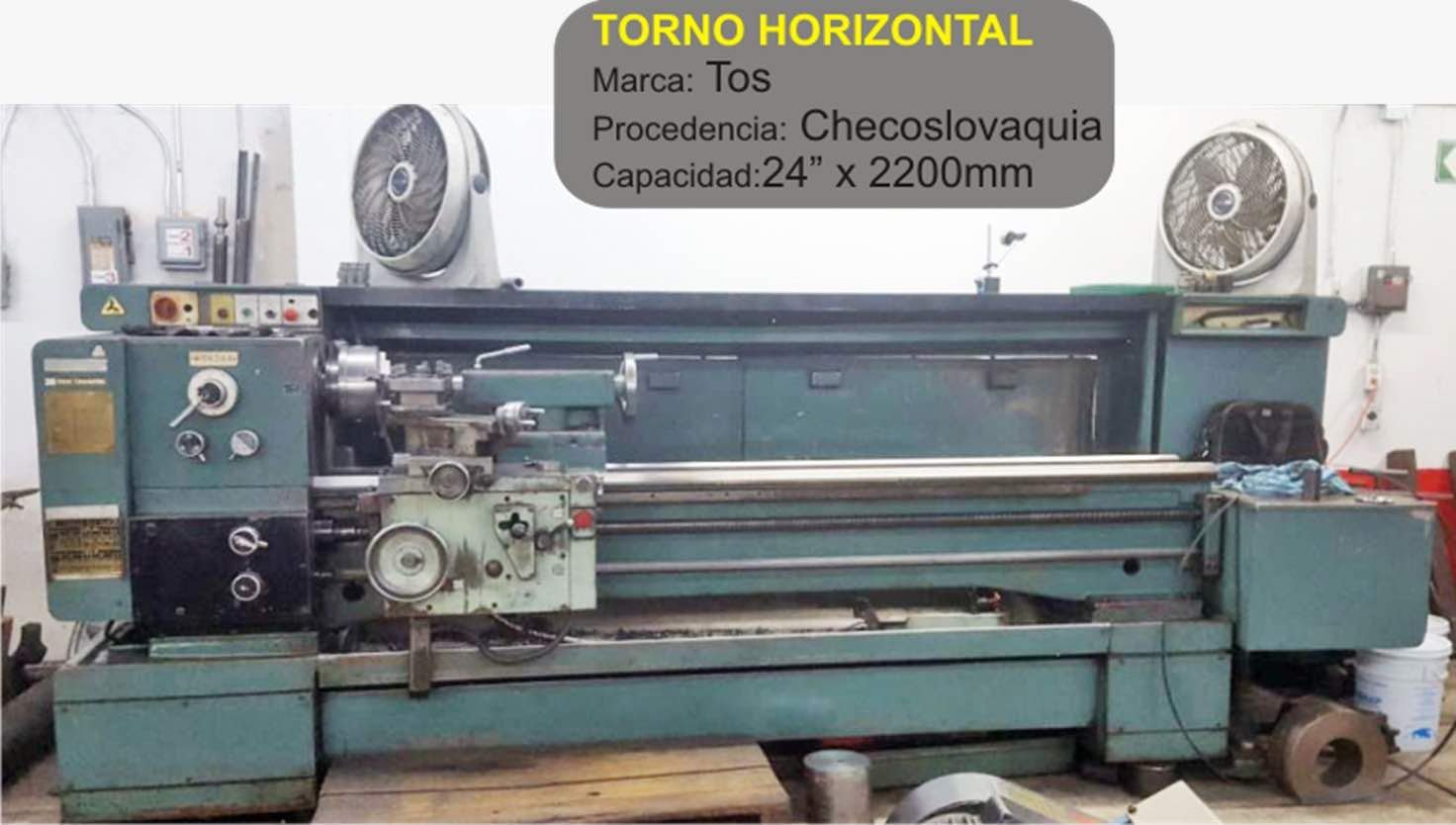 Torno horizontal